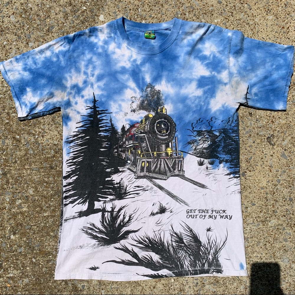 Bored Teenager train get the f out my way size M